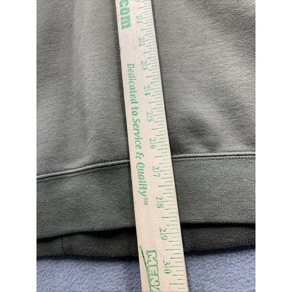 Carhartt Full Zip Fleece Hoodie Men Loose Fit Pockets Olive Green Worker Size XL - Picture 12 of 16